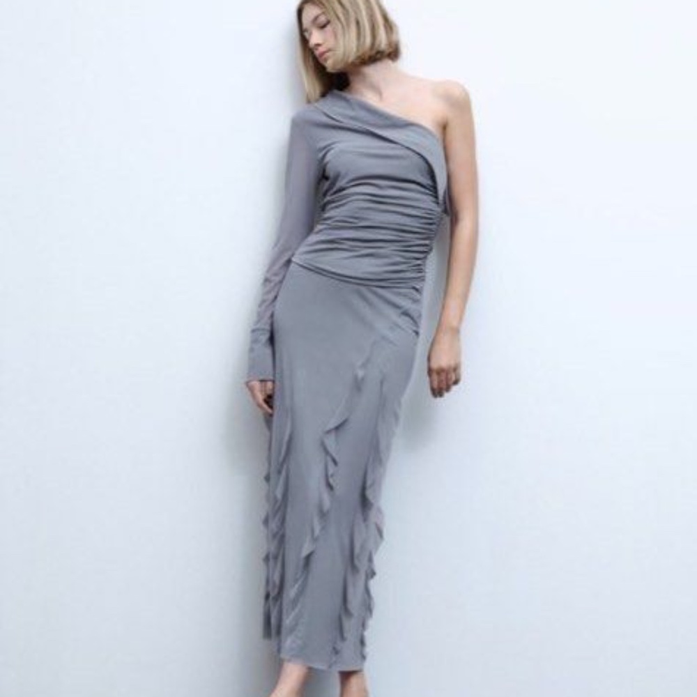 ZARA Ruffled Tulle Skirt - Picture 11 of 14